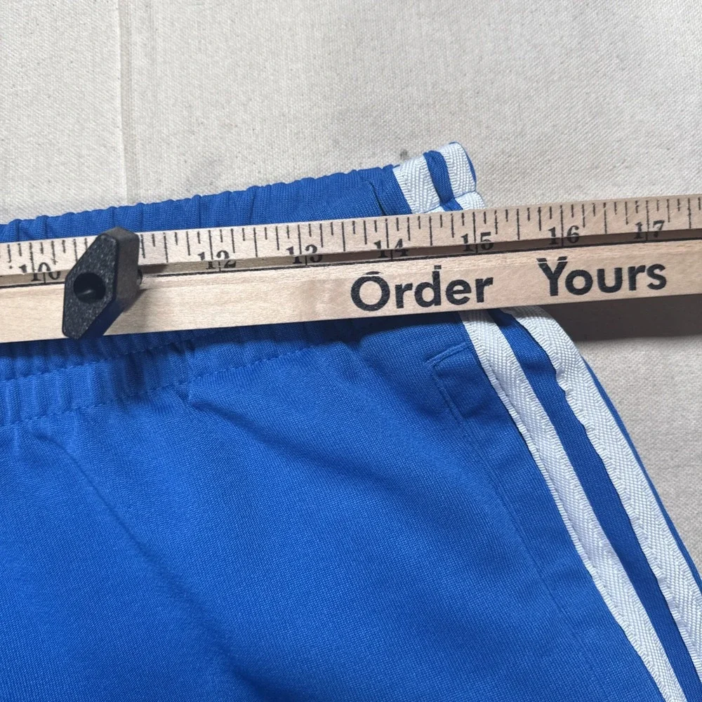adidas Vintage Men's M Blue/White 2-Pc Tracksuit Full Zip Jacket & Pants